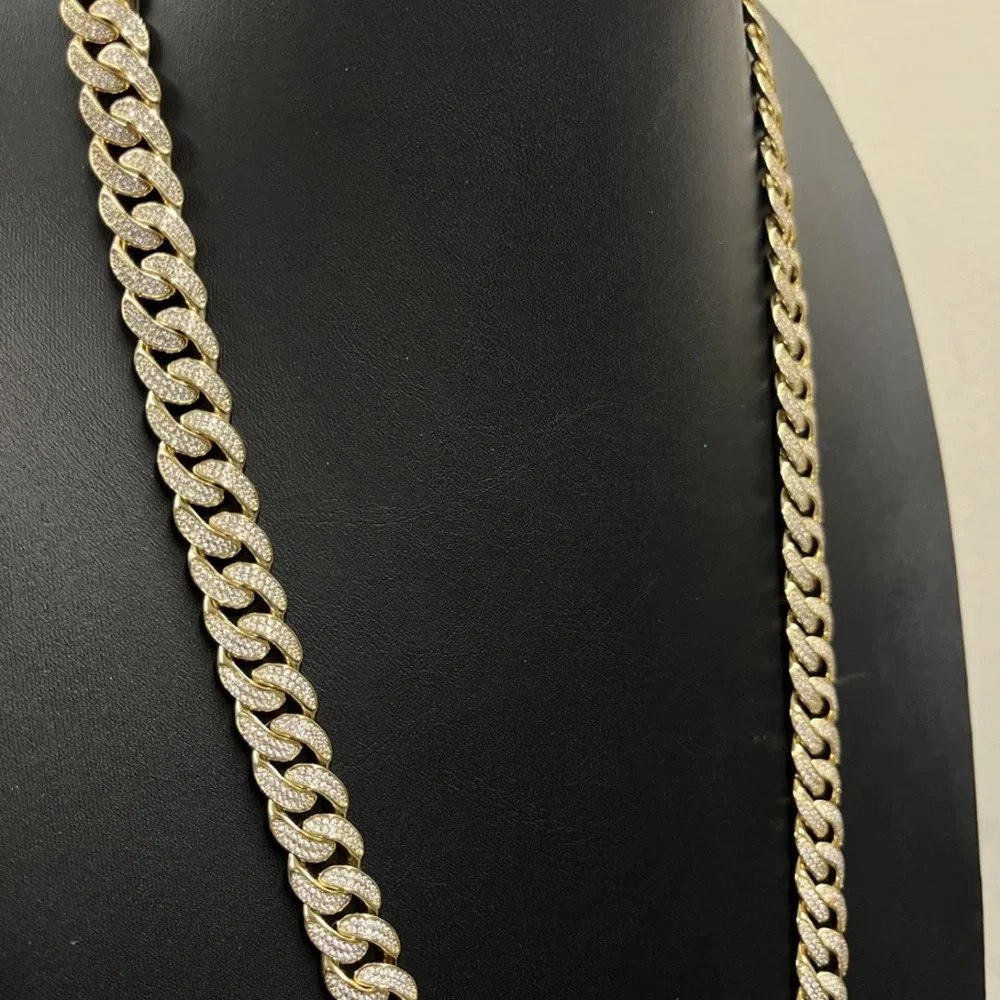 Harlem Bling Iced Out Cuban Link Chain